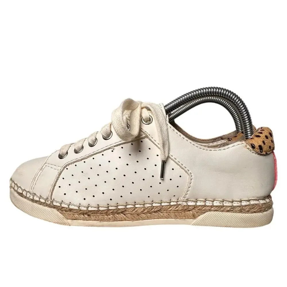 Dolce Vita Morris Espadrille‎ Sneaker Ivory Sz 8.5